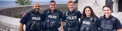 Kingston Police Officers