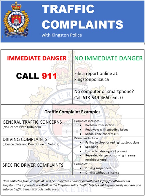 Traffic Complaint Process